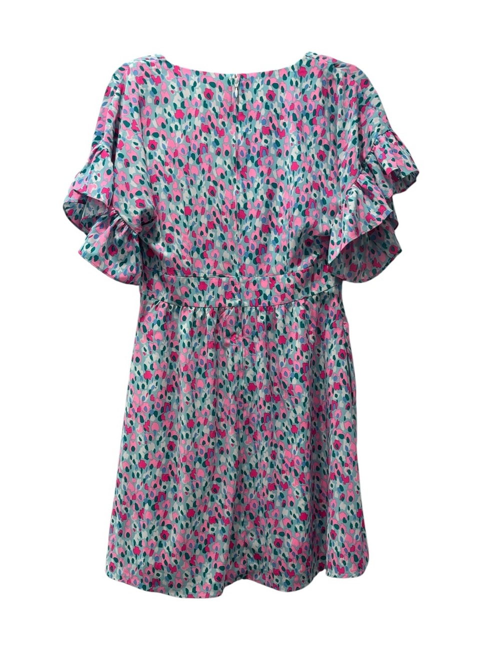 NWT Women’s Sz 4 Lilly Pulitzer Blaire Stretch Floral Flutter Sleeve Dress - Picture 5 of 7